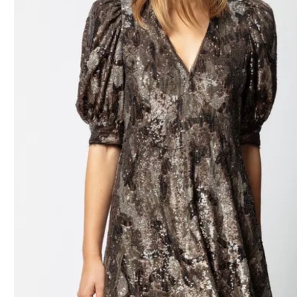 ZADIG & VOLTAIRE Royals Camo dress - Picture 2 of 4